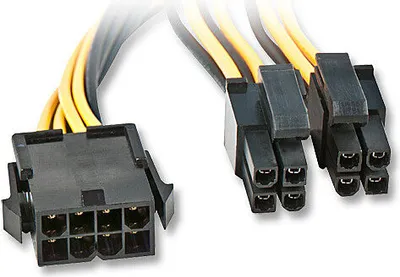 Obrázok produktu pre Lindy Stromkabel - 4 PIN ATX12V (W) zu 8-poliger PCIe Power (M)