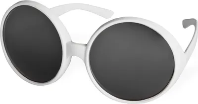 Produktbild von Disco-Brille Kostüm-Zubehör schwarz-weiss - Einheitsgröße