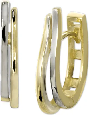 Image de GoldDream Boucles d'oreilles GoldDream Boucles d'oreilles Créoles VRAI or jaune 333 D2GDO5662T