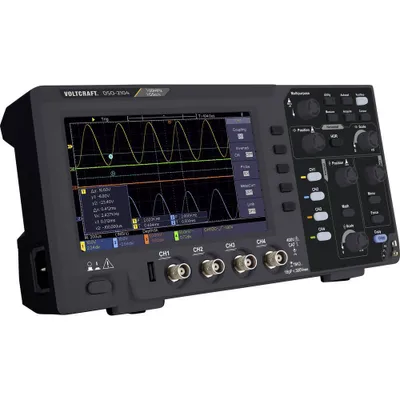 Immagine prodotto di VOLTCRAFT DSO-2104 Oscilloscopio digitale 100 MHz a 4 canali 1 GSa/s 80 kpts 8 bit di memoria digitale (DSO) (VC-11539895)