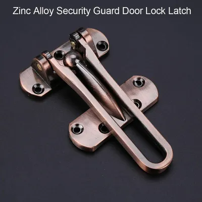 Image de Serrure de sécurité en alliage de zinc pour porte d'hôtel (rouge bronze)