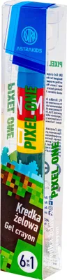 Produktbild von Interleaved Gel-Bleistift 6in1 AstraKids Pixel One Astra