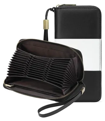 Immagine prodotto di Portafoglio da donna Gojacii, 36 porta carte, porta carte di credito, design elegante, compatto e pratico.