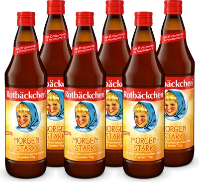 Produktbild von ROTBÄCKCHEN Morgenstark 6er Pack (6 x 700 ml)