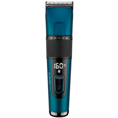 Obrázok produktu pre BaByliss Japanese Steel Digital Hair Clipper, Čierna, Modrozelená, Plast, 0,6 mm, 2,5 cm, 4,5 cm, Oceľ