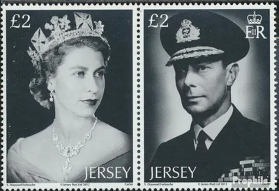 Produktbild von Briefmarken GB - Jersey 2012 Mi 1618-1619 Paar (kompl.Ausg.) postfrisch Thronbesteigung