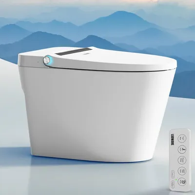 Productafbeelding van Intelligent Bidet Toilet met Geïntegreerde Zitting en Voetsensorbediening