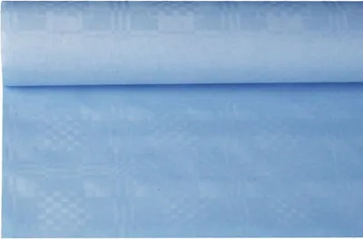 Produktbild von PAPSTAR Damast-Tischtuch (B)1,2 x (L)8 m hellblau