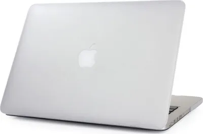 Produktbild von Mobigear Matte MacBook Pro 13 Zoll (2012-2015) Hardcase Hülle MacBook Case - Transparent - Model A1425 / A1502