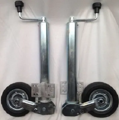 Produktbild von Automatikstützrad Stützrad vollautomat. klappbar 60mm automatik Anhängerstützrad