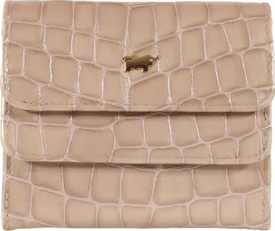 Produktbild von Portemonnaie VERONA Geldbörse 5 Kartenfächer beige Damen - Leder