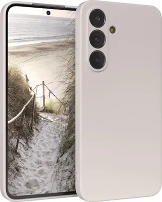 Produktbild von EAZY CASE - TPU Hülle für Samsung Galaxy S25 FE, TPU Case stoßfeste Handyhülle, weiches Cover mit Kameraschutz, Silikonhülle in Grau