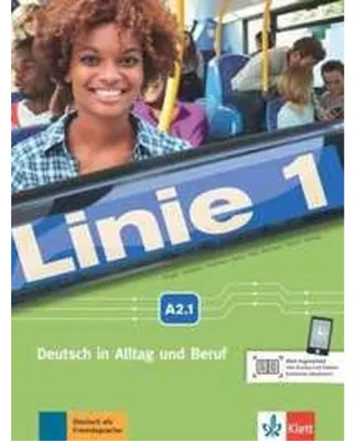 Produktbild von Linie 1 A2.1. Kurs- und Übungsbuch mit DVD-ROM