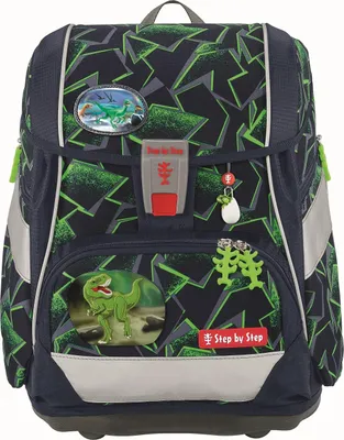 Produktbild von Step by Step, Schulranzen-Set 2IN1 PLUS Wild T-Rex Taro 7-teilig