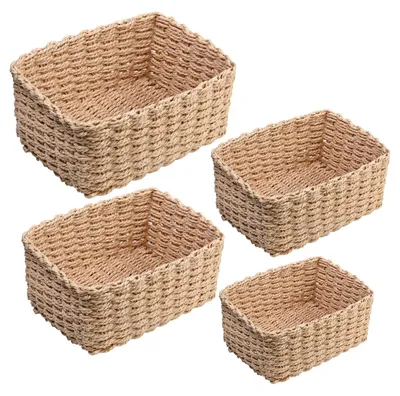 Immagine prodotto di Set di 4 cesti intrecciati per l'organizzazione