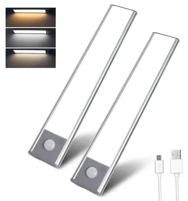 LED-Kastlicht mit Bewegungssensor, 23 cm, 3 Modi