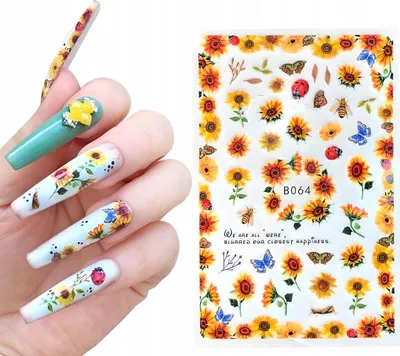 Immagine prodotto di Motivo adesivo per unghie SONNENBLUMEN