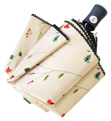 Image de Parapluie automatique pliable, résistant au vent et à l'eau, avec protection UV, 95 cm