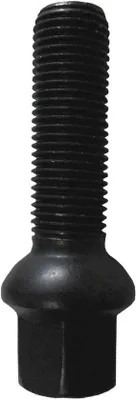 Productafbeelding van Wielbouten Zwart M14x1,5 40 mm voor Aluminium en Stalen Velgen