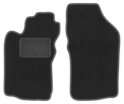 Obrázek produktu pro Přední velurové koberce pro: Alfa Romeo GT 2003-2010 (kupé) – 2 ks, grafitové, na míru – Wielganizator LUX