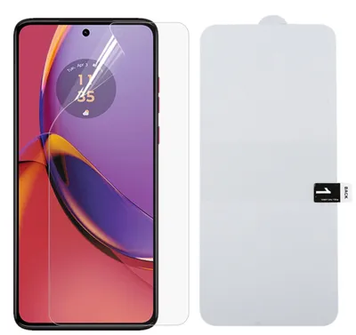 Produktbild von Hydrogel Display Schutzfolie für Motorola Moto G47 5G Full Cover Kratzfest Self