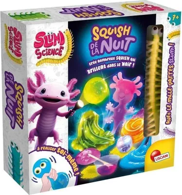 Produktbild von Wissenschaftliches Experimentier-Set Squishy der Nacht, Phosphoreszierend DIY, Spielzeug zum Selbermachen, ab 6 Jahren, Lisciani