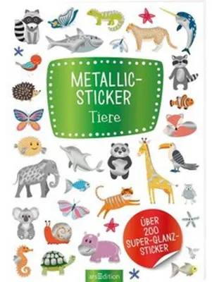 Produktbild von Metallic-Sticker Tiere