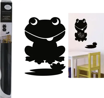 Produktbild von Maltafel Klebefolie Frosch mit Kreide