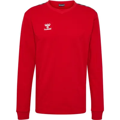 Zdjęcie produktu dla Hummel Hmlauthentic CO Training Sweatshirt Herren rot Gr L