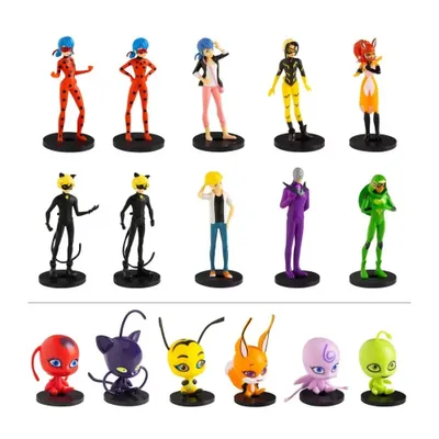 Produktbild von PMI Miraculous Figur 7cm Mix