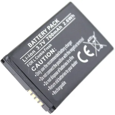 Produktbild von Akku für LG Electronics KF301 Li-Ion 3,7 Volt 650 mAh schwarz.