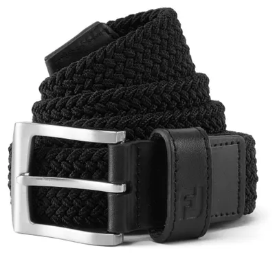 Image de Footjoy Tressé Noir Long Pásek
