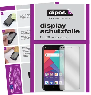 Produktbild von 2x Schutzfolie für Micromax Bharat Go klar Displayschutzfolie Display Schutz