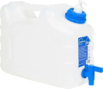 Zdjęcie produktu dla Zbiornik na wodę, z kranikiem i dozownikiem mydła, 10 L