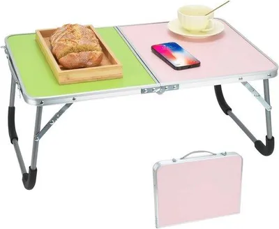 Produktbild von Klapptisch mit Aluminiumrahmen und MDF-Oberfläche - Für Innen und Außen
