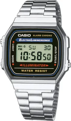Produktbild von Casio Collection der klassiker der 80-ziger Jahre A168WA-1YES