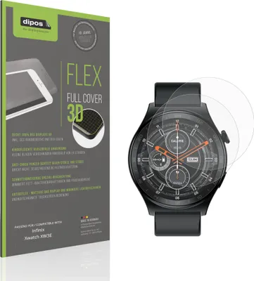 Immagine prodotto di 2x Pellicola protettiva opaca per Infinix Xwatch XW3E Protezione Antiurto Anti-Shock