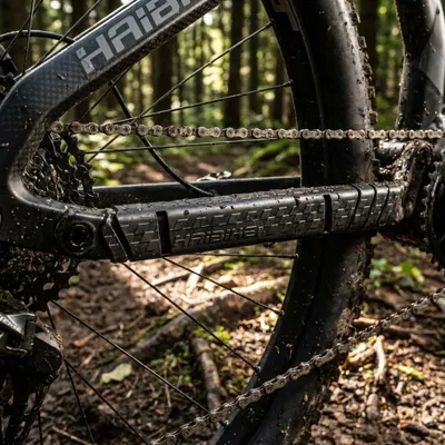 Produktbild von Haibike CF-FS Kettenstrebenschutz 2018 - schwarz