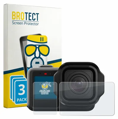 Produktbild von 3x BROTECT Entspiegelungs Schutzglas für GoPro Mission 1 Pro Schutzfolie Panzer Folie Glas Display Schutz matt