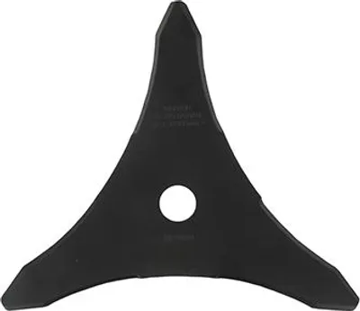 Produktbild von Professioneller 3-Zahn-Schneidblatt, anpassbar für Freischneider – Schnittbreite 300 mm, Bohrung: 25,4 mm, Dicke: 4 mm.