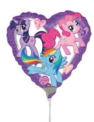 Obrázok produktu pre Fóliový balónik na tyči - okrúhly - My Little Pony