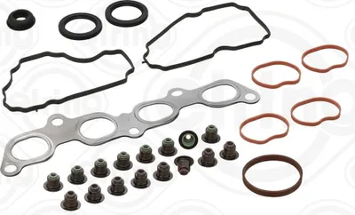 Produktbild von ELRING 569.650 Zylinderkopf Dichtungssatz für FORD Fiesta Mk5 Schrägheck (JH1, JD1, JH3, JD3) FUSION (JU) für MAZDA 2 (DY)