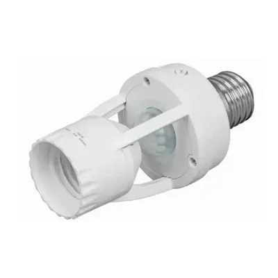 Obrázok produktu pre 100-240V E27 Senzorové svetlá Zásuvka 10-300 sekundový čas oneskorenia 6m vzdialenosť snímania IR aktivovaná žiarovka Držiak žiarovky Adaptér