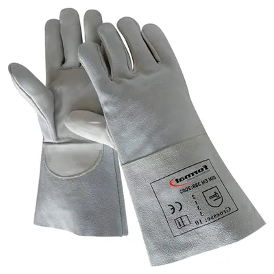 Produktbild von Schweißerhandschuh aus Rindleder Größe 10