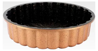 Produktbild von Tarteform Quicheform | Kratz- und Schnittfeste Quiche Backformen | Runde Kuchenform mit Antihaftbeschichtung | Auflaufform | 28 cm