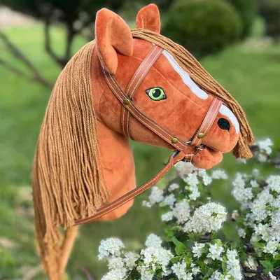 Produktbild von HKM Sports Equipment Hobby Horse -Mini- 2800 rotbraun St