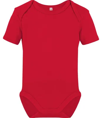 Immagine prodotto di Link Kids Wear - Body per neonati "Rebel 01", Cotonelogico, maniche corte LT5020 (92) (rosso)
