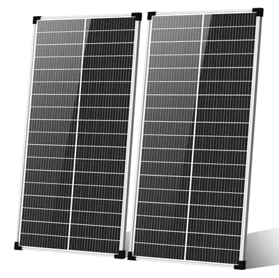 Zdjęcie produktu dla Panel solarny 200 W - 12 V, monokrystaliczny, wodoodporny (IP68)