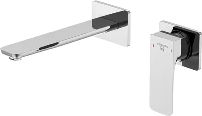 Produktbild von Steinberg Serie 205 Waschtischarmatur, Komplettset, inklusive Unterputz-Einbaukörper, Ausladung 200mm, 2051815