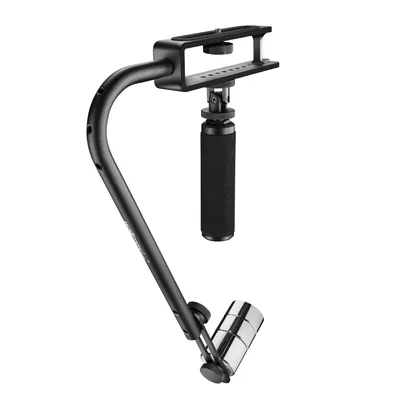 Produktbild von Walimex 19890, Handkamerastabilisator, Aluminium, Schwarz, 1,35 kg, 1 kg, 300 mm